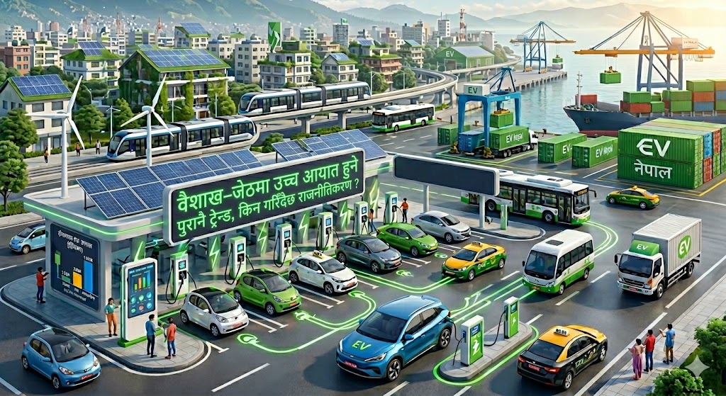 ईभी आयात प्रकरण : वैशाख–जेठमा उच्च आयात हुने पुरानै ट्रेन्ड, किन गरिँदैछ राजनीतिकरण ?